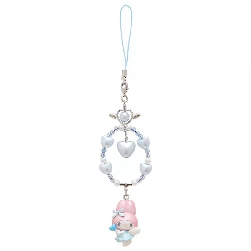 Enesco Sanrio Dreamy Blue Angel Phone Charms Kawaii Gifts