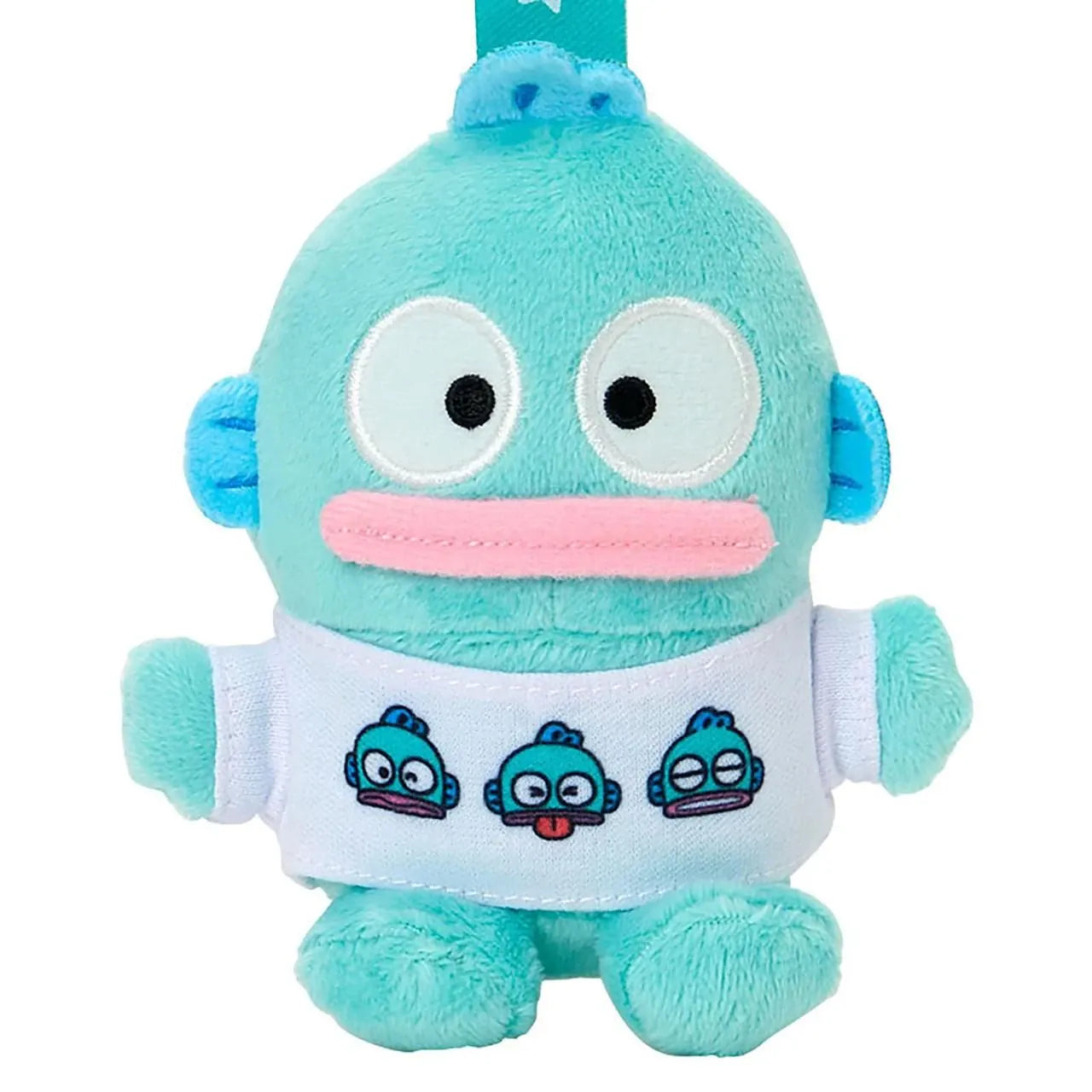 Enesco Sanrio Funny Face Hangyodon 4.5" Plush Mascot Bag Charm Kawaii Gifts 4550624655729