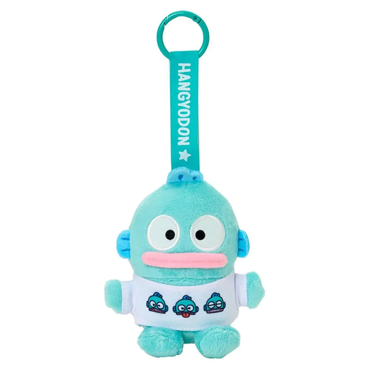Enesco Sanrio Funny Face Hangyodon 4.5" Plush Mascot Bag Charm Kawaii Gifts 4550624655729
