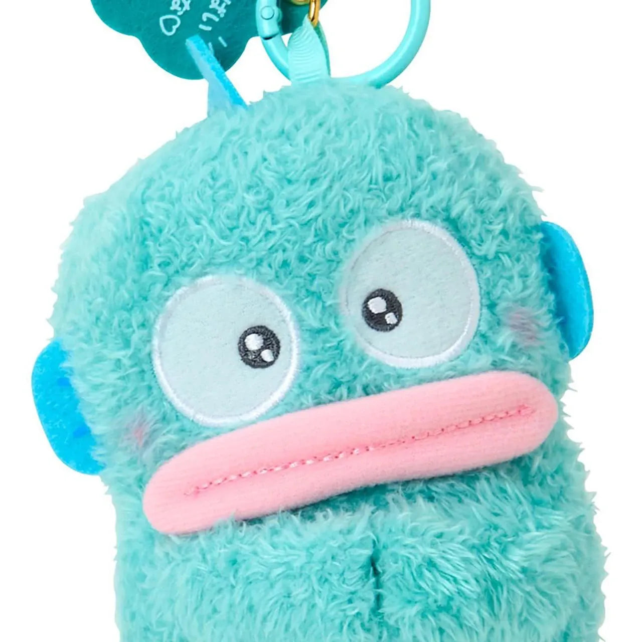 Enesco Sanrio Hangyodon & Pompompurin I Want You to Like Me 5" Plushy Mascot Key Chain Bag Charms Kawaii Gifts