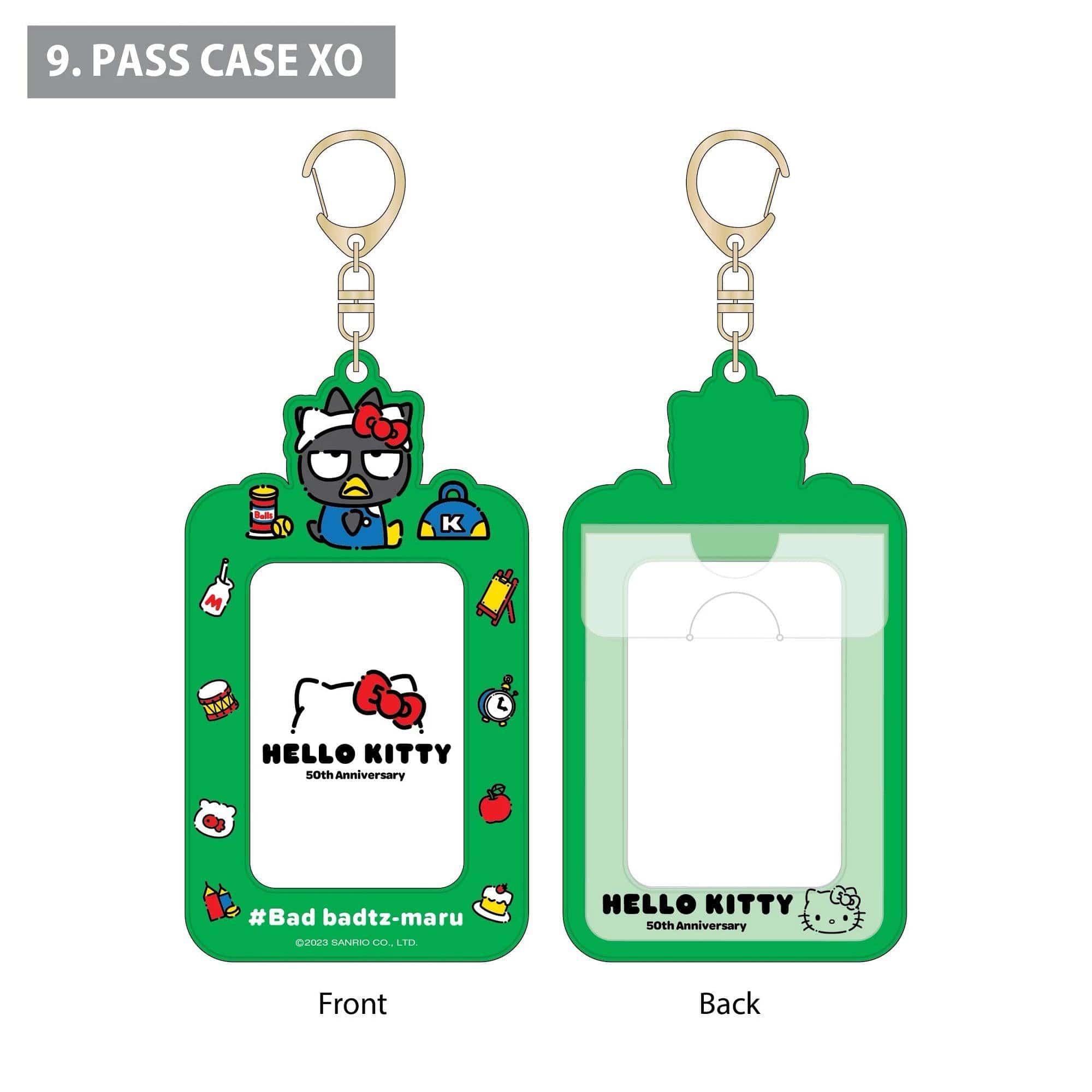 My Melody & Kuromi Mascot Badge Reels with Card Holders – Kawaii Gifts