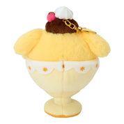 Enesco Sanrio Pompompurin 30th Anniversary 5" Plushy Mascot Key Chain Bag Charm Kawaii Gifts 4550624788519