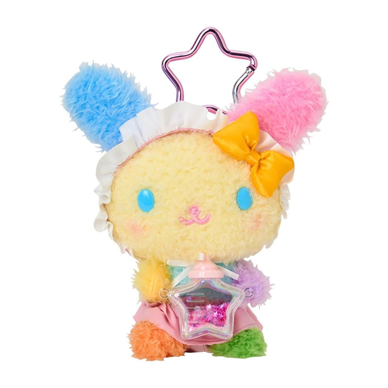 Enesco Sanrio Stardust Baby Usahana 7" Plushy Mascot Key Chain Bag Charm Kawaii Gifts 4550624660303