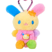 Enesco Sanrio Usahana Tokimeki Pop Beads 5" Plushy Mascot Key Chain Bag Charm Kawaii Gifts 4550624767057