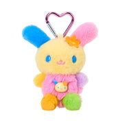 Enesco Sanrio Usahana Tokimeki Pop Beads 5" Plushy Mascot Key Chain Bag Charm Kawaii Gifts 4550624767057
