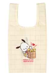 Enesco Pochacco Loves Pi-Chans Reusable Shopping Bag Kawaii Gifts 4550624727716