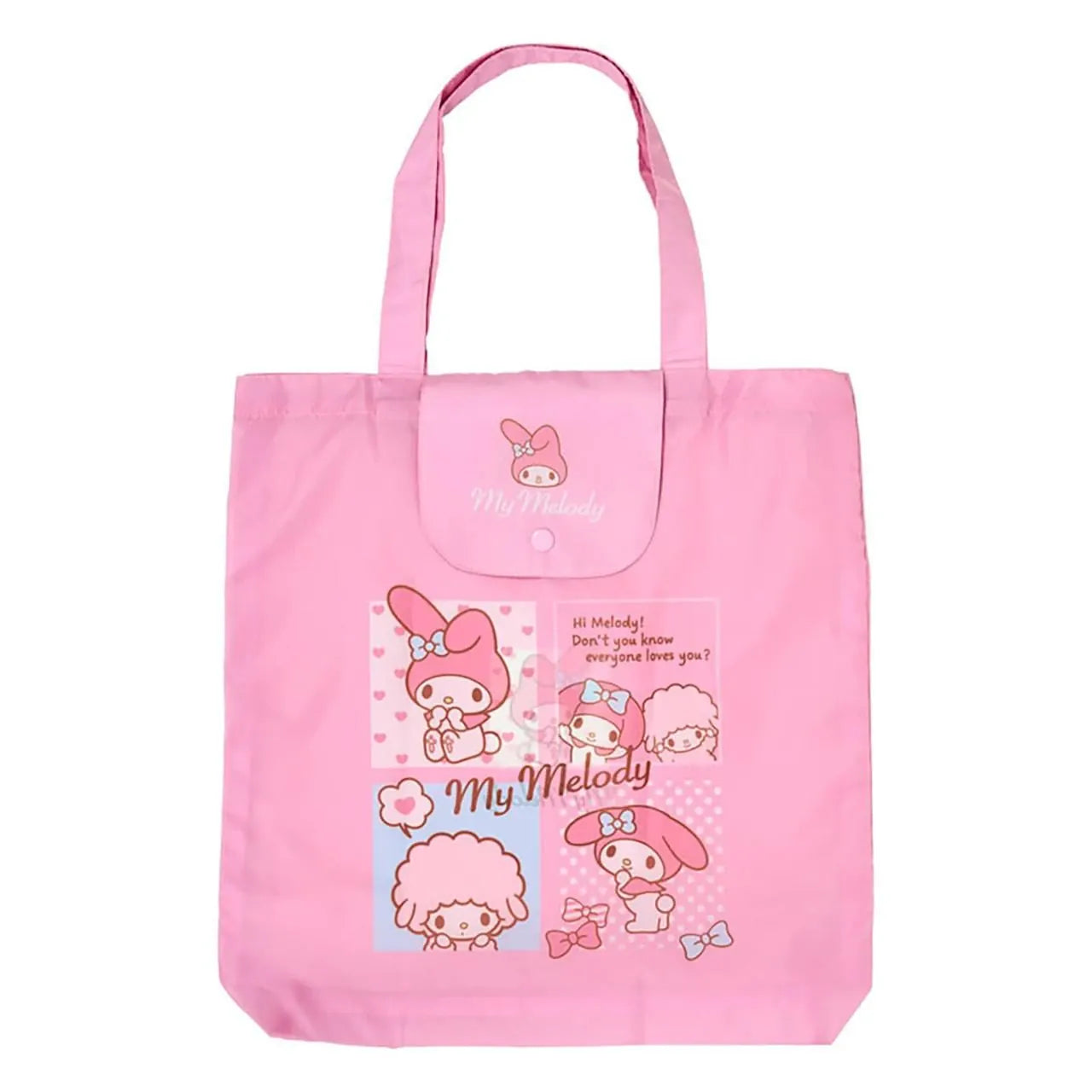 Enesco Sanrio 16.5" Reusable Shopping Bags (5 to Choose From) My Melody Kawaii Gifts 4550624779098