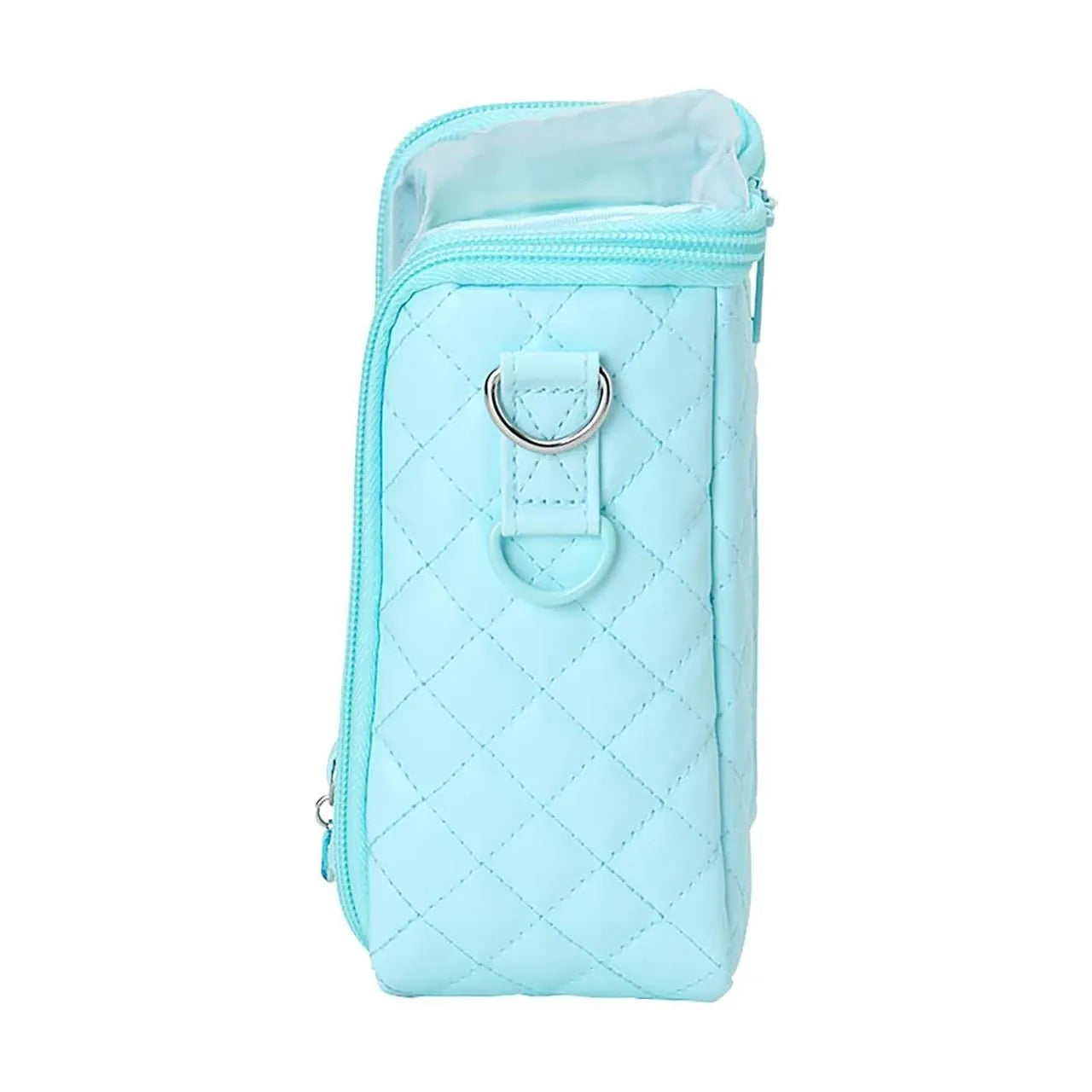 Enesco Sanrio Enjoy Idol Doll Carrying Quilted Pouch with Clear Windows (4 to Choose From) Kawaii Gifts