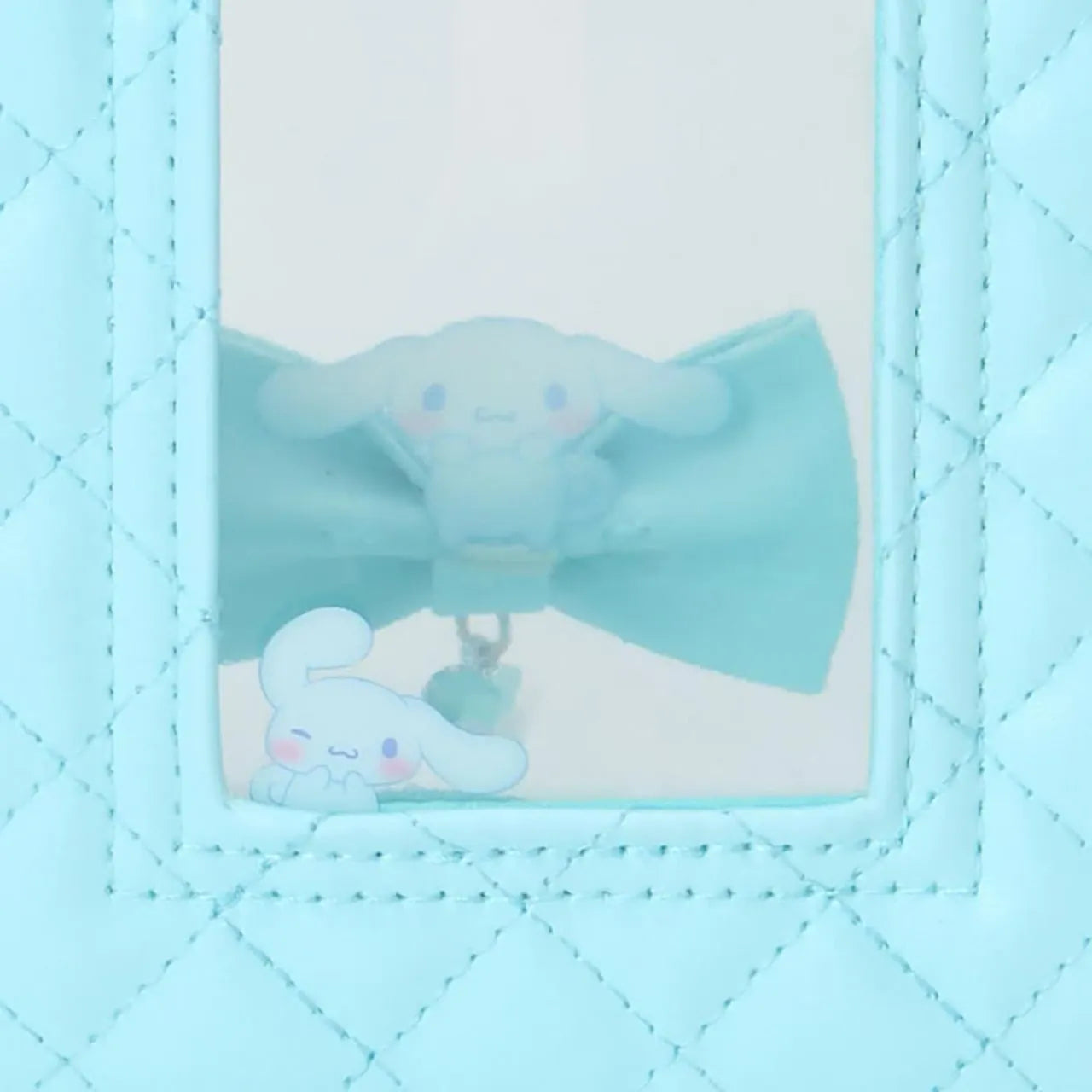 Enesco Sanrio Enjoy Idol Doll Carrying Quilted Pouch with Clear Windows (4 to Choose From) Kawaii Gifts