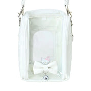 Enesco Sanrio Enjoy Idol Doll Carrying Quilted Pouch with Clear Windows (4 to Choose From) Charmmy Kitty Kawaii Gifts 4550624876940