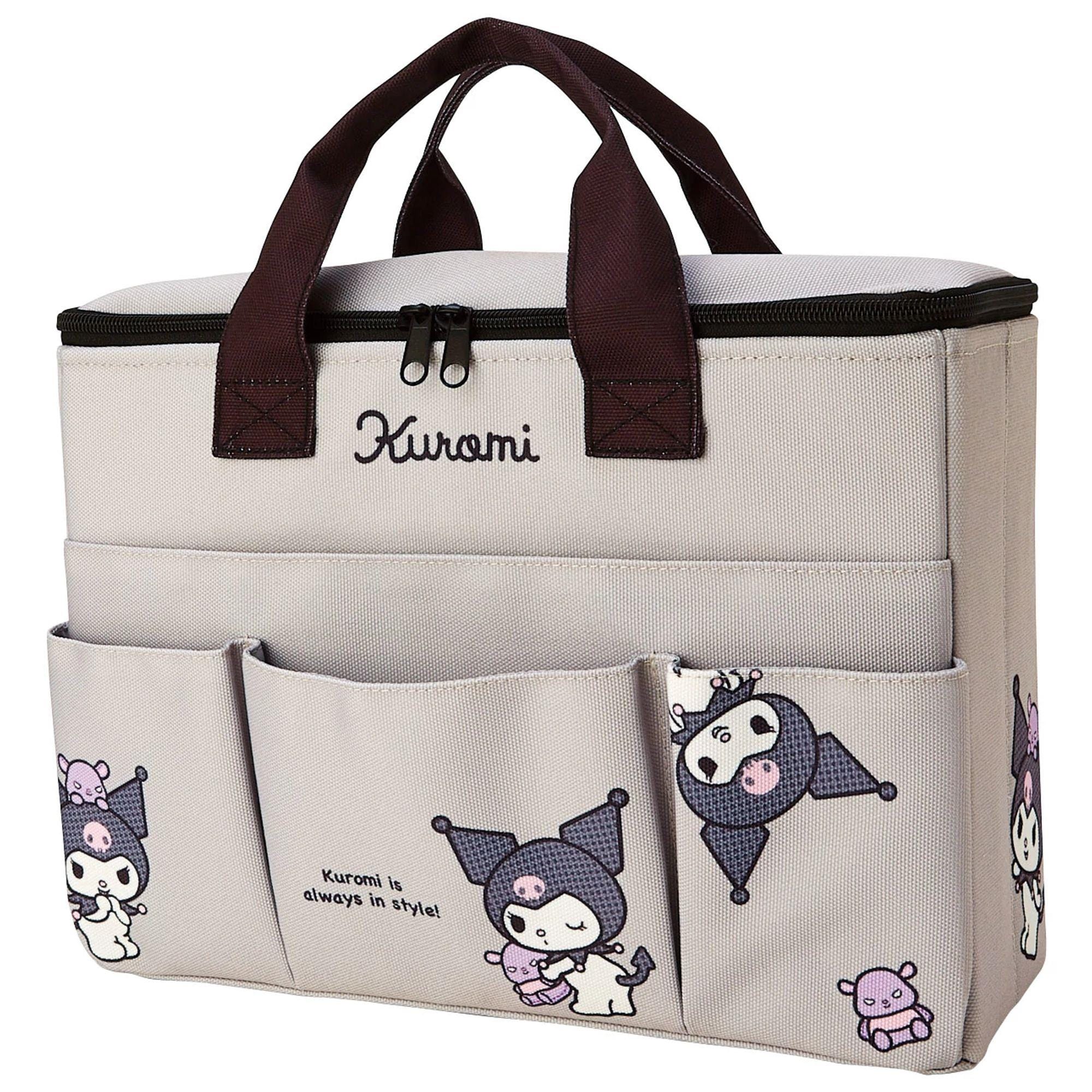 Enesco Sanrio Friends Large Zip-Around Tote Bag Kawaii Gifts