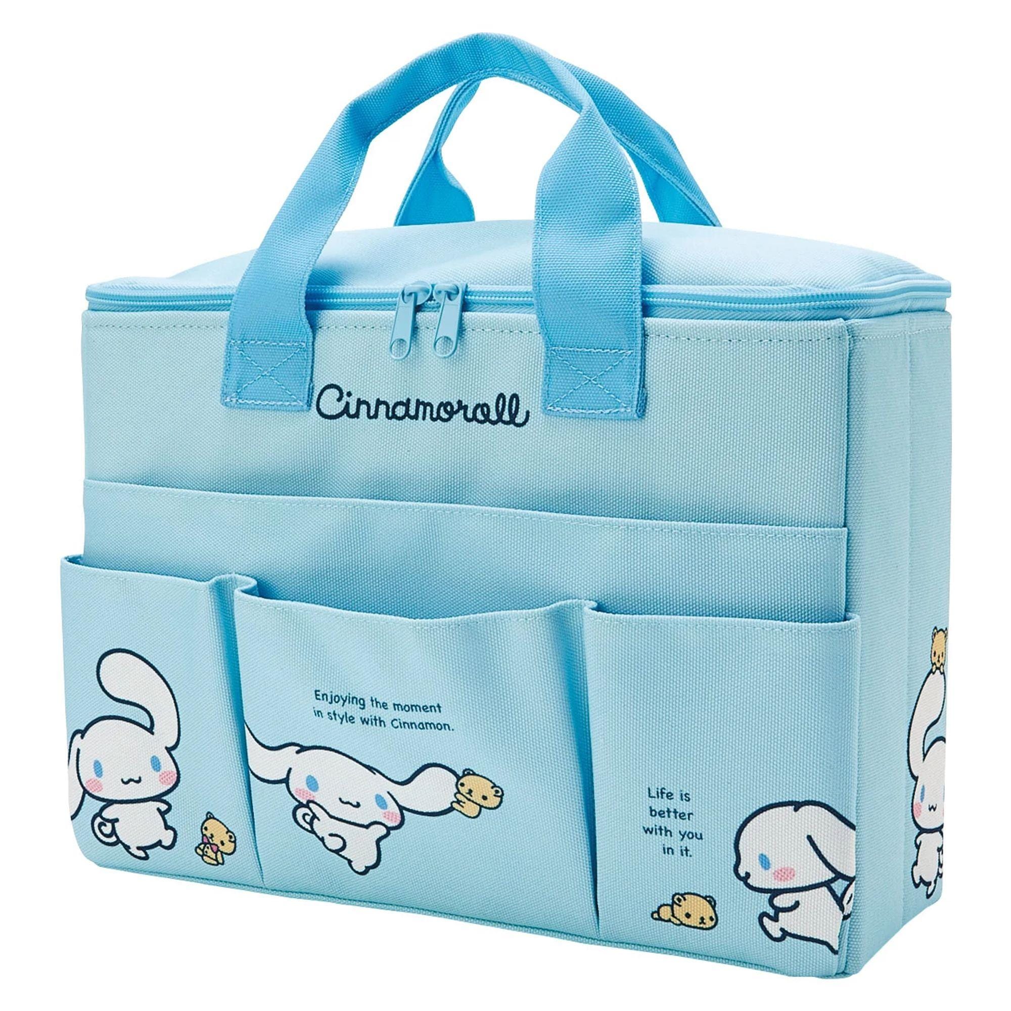 Enesco Sanrio Friends Large Zip-Around Tote Bag Kawaii Gifts