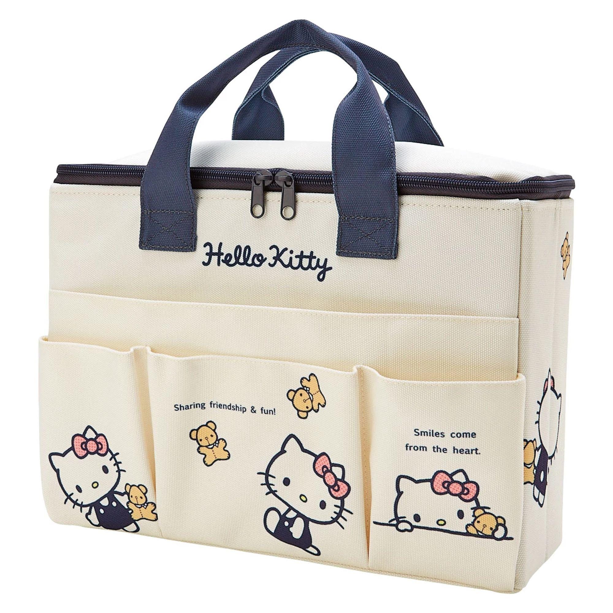 Enesco Sanrio Friends Large Zip-Around Tote Bag Kawaii Gifts