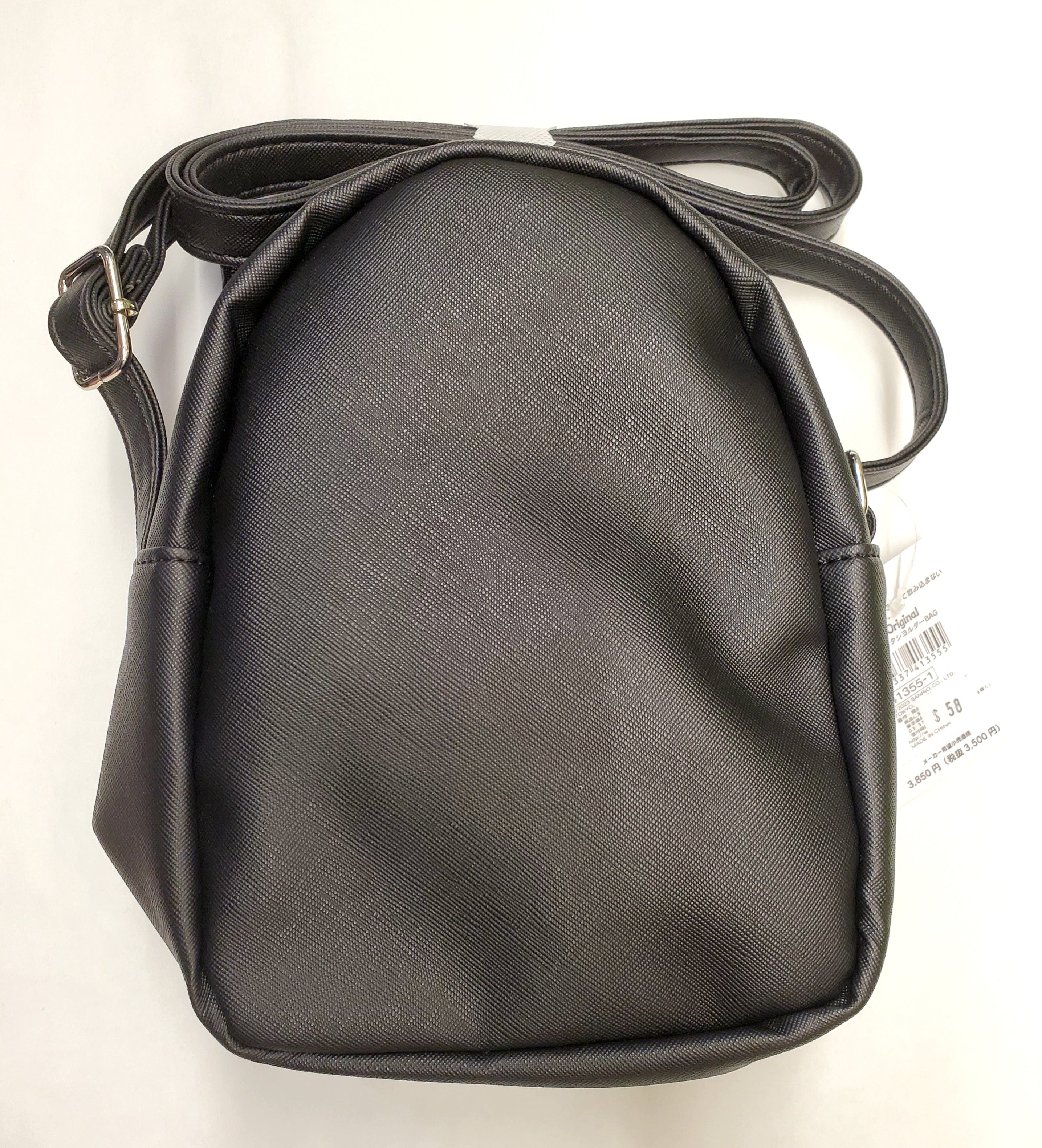Enesco Sanrio Kuromi Face Shoulder Bag Kawaii Gifts 4550337413555