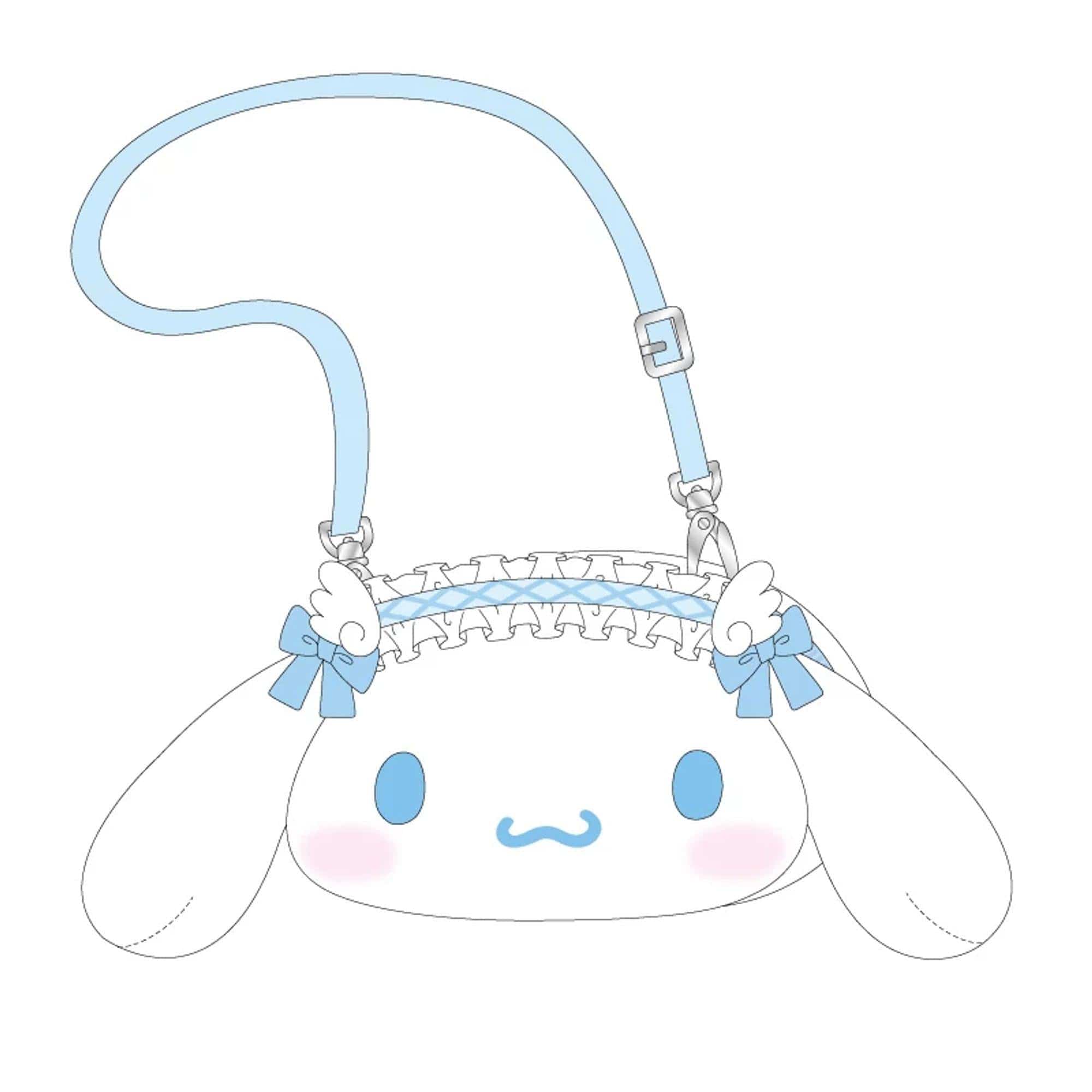 Enesco Sanrio Lolita Shoulder Bags: Hello Kitty, Cinnamoroll, Kuromi Cinnamoroll Kawaii Gifts 4550337760543