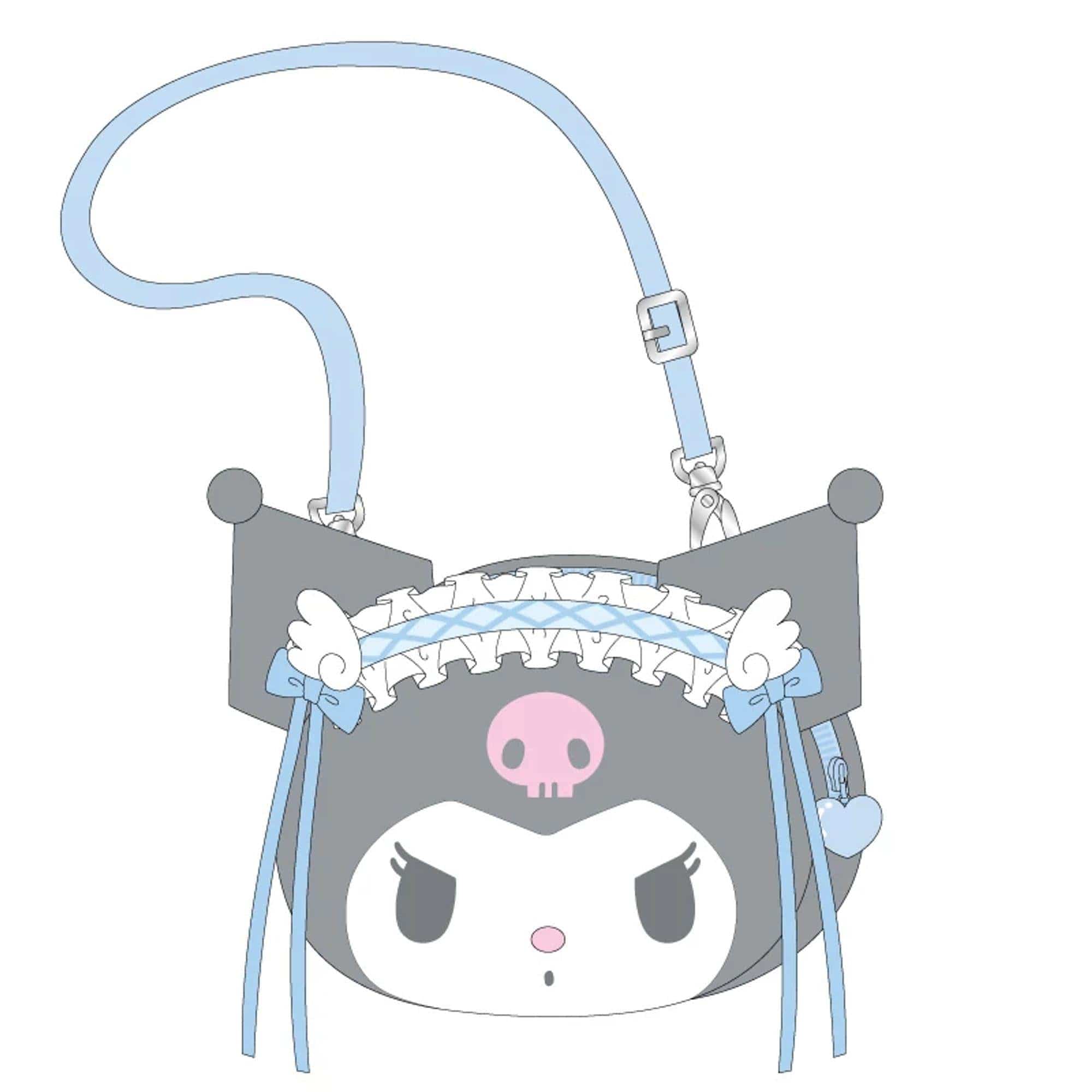 Enesco Sanrio Lolita Shoulder Bags: Hello Kitty, Cinnamoroll, Kuromi Kuromi Kawaii Gifts 4550337760697