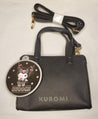 Enesco Sanrio Original Kuromi Handbags with Shoulder Straps Kawaii Gifts
