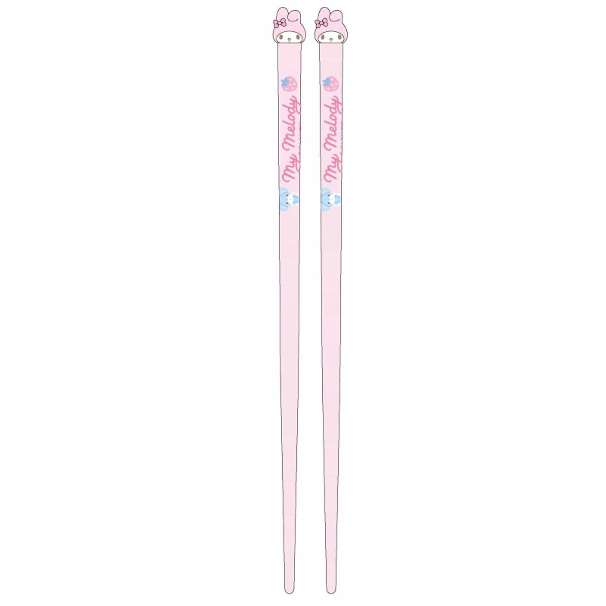 Enesco Sanrio Mascot Chopsticks: My Melody, Cinnamoroll, Kuromi My Melody Kawaii Gifts