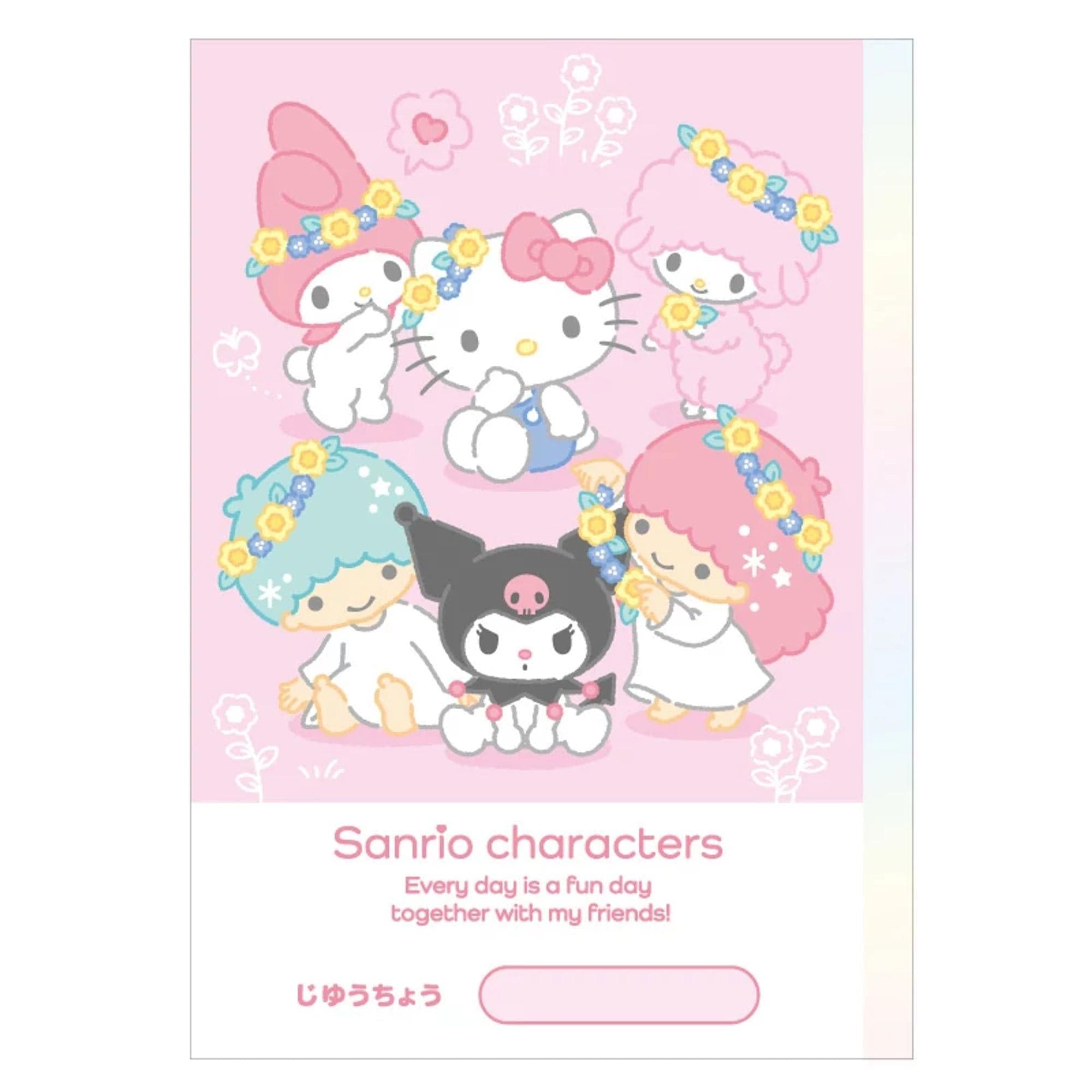 Sanrio All Stars B5 Blank Notebooks – Kawaii Gifts