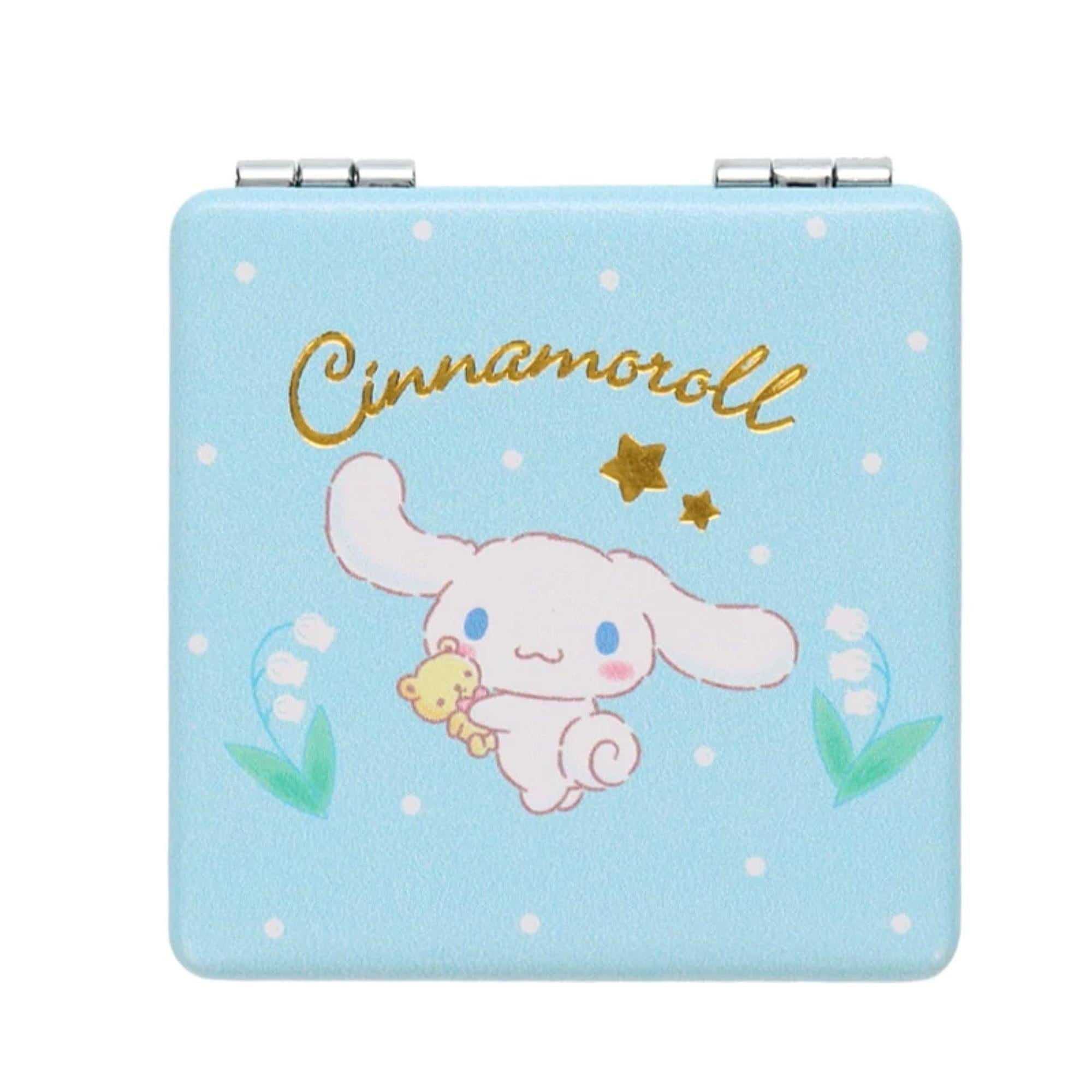Enesco Sanrio Compact Mirrors: Hello Kitty, My Melody, Little Twin Stars, Pompompurin, Cinnamoroll, Kuromi, Pochacco Kawaii Gifts