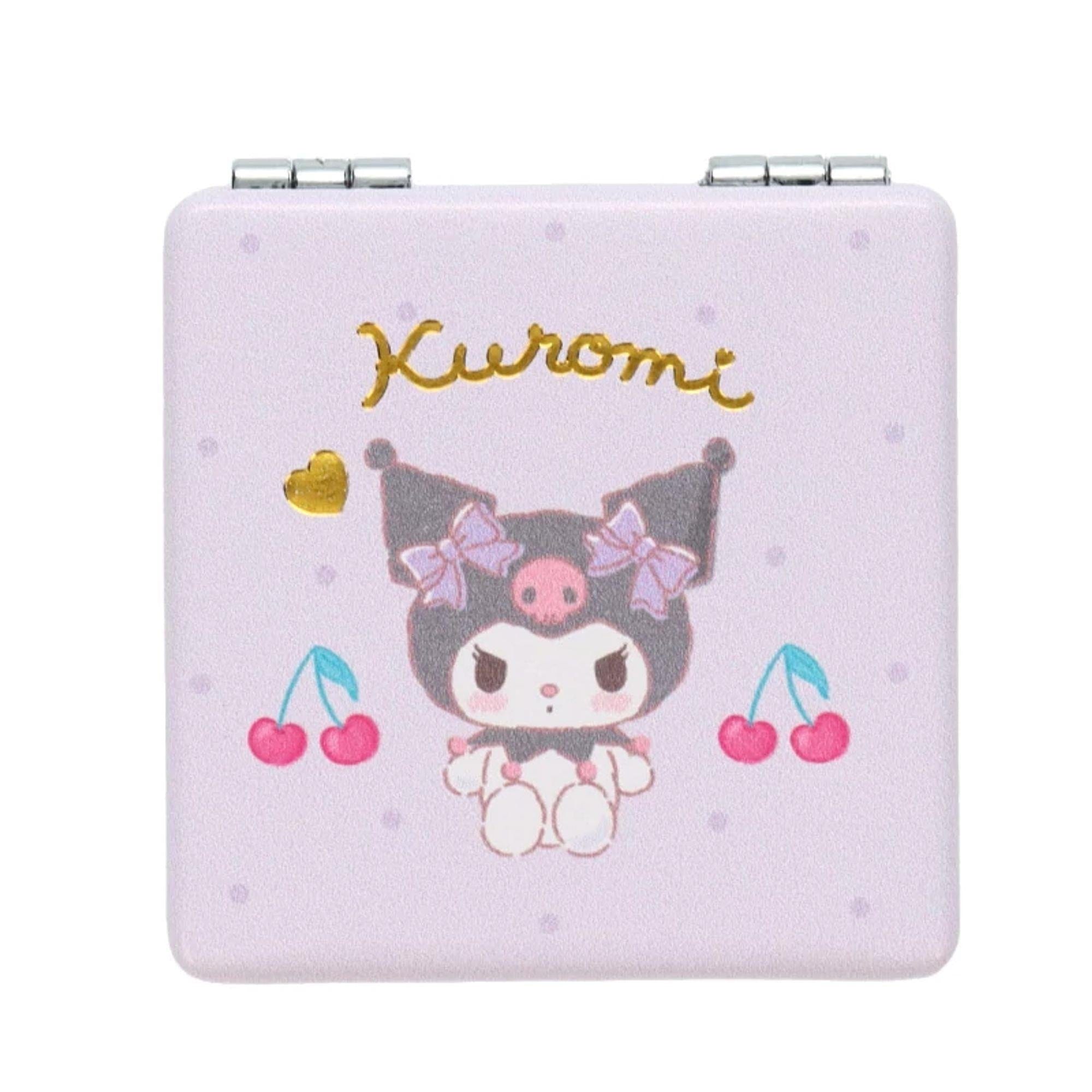 Enesco Sanrio Compact Mirrors: Hello Kitty, My Melody, Little Twin Stars, Pompompurin, Cinnamoroll, Kuromi, Pochacco Kawaii Gifts