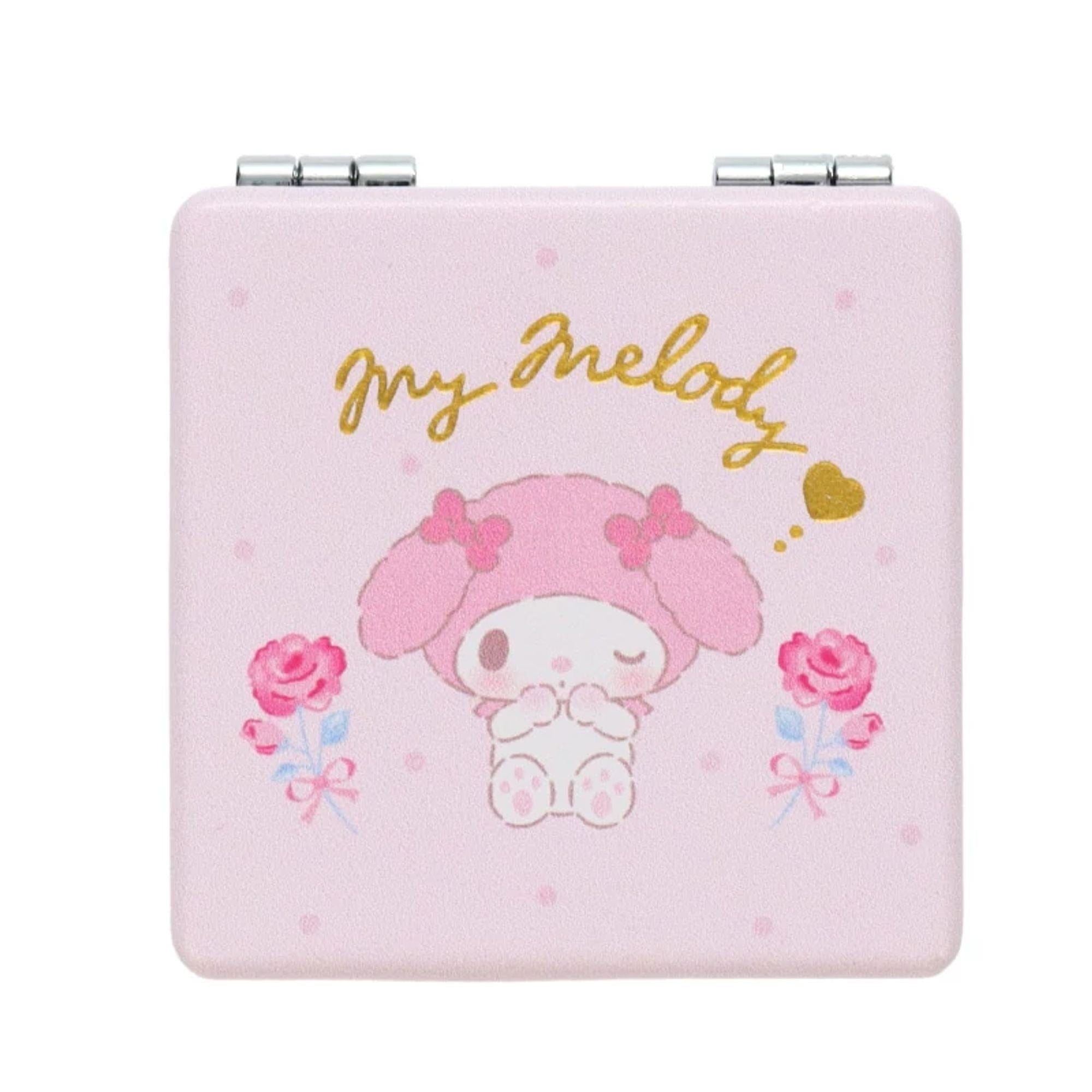 Enesco Sanrio Compact Mirrors: Hello Kitty, My Melody, Little Twin Stars, Pompompurin, Cinnamoroll, Kuromi, Pochacco Kawaii Gifts