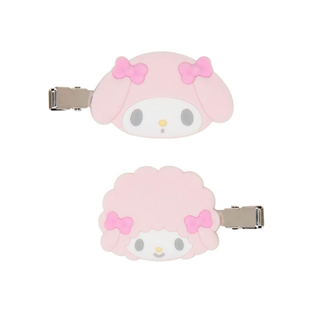 Enesco Sanrio Flocky Hair Clips Sets (7 to choose from) My Melody Kawaii Gifts 4550624151269