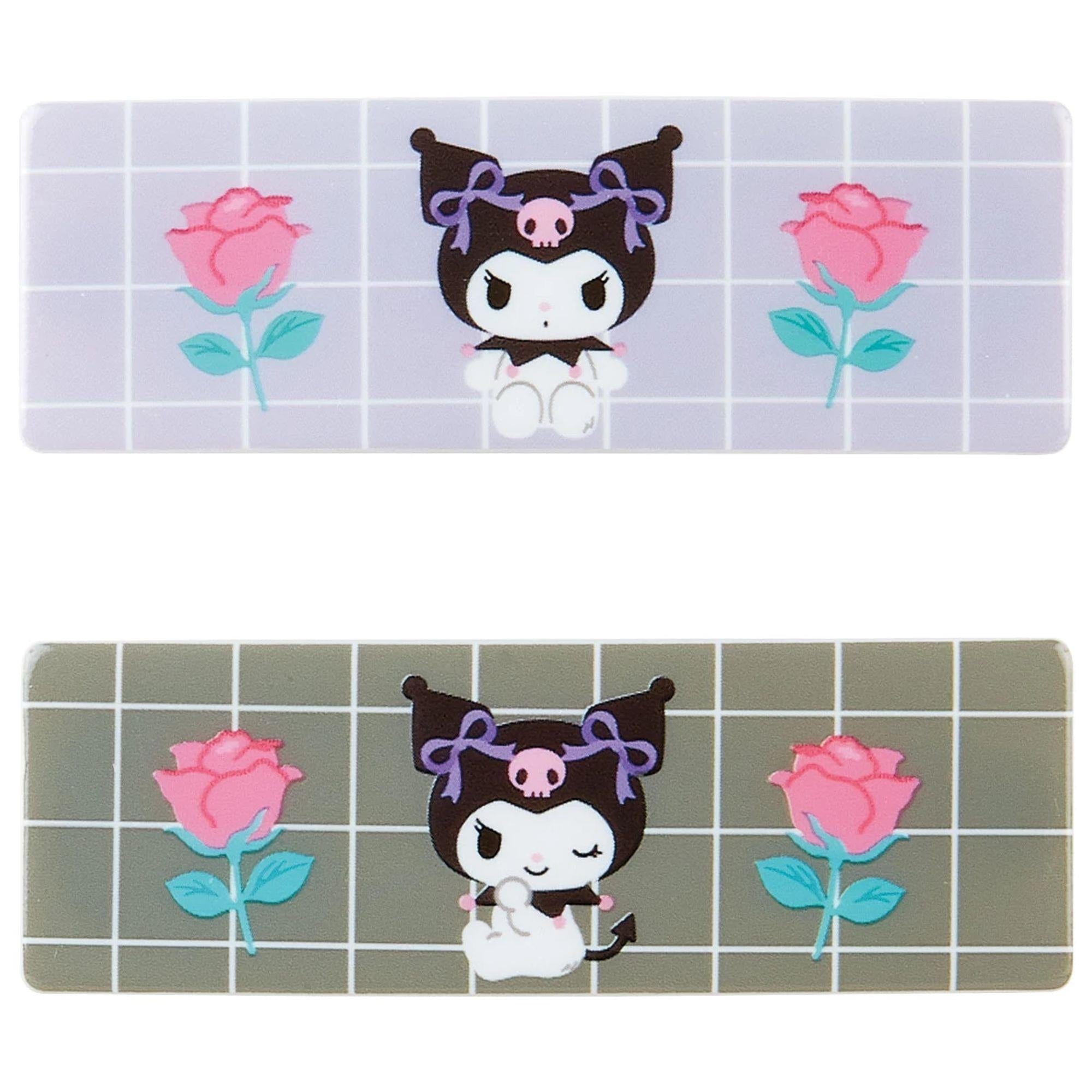 Enesco Sanrio Hair Clips Sets: My Melody, Cinnamoroll, Kuromi, Hello Kitty Kuromi Kawaii Gifts