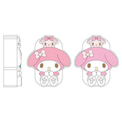 Enesco Sanrio 2-Piece Toothbrush Cover Set: Hello Kitty, My Melody, Cinnamoroll, Kuromi My Melody Kawaii Gifts 4550337458006