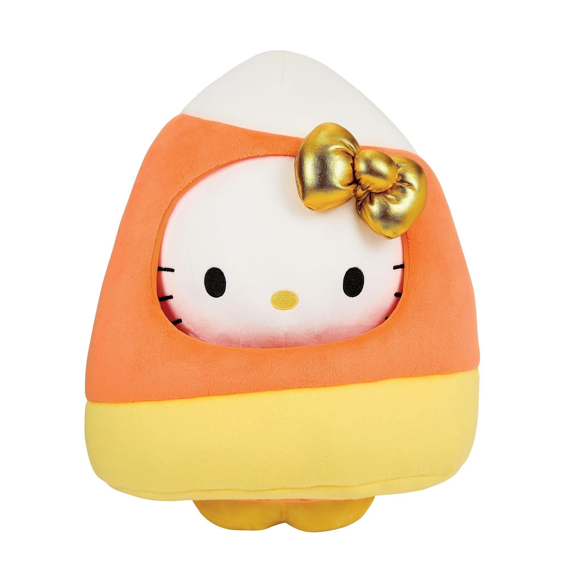 Enesco Hello Kitty 13" Halloween Plush Plushies: Witch, Candy Corn, Pumpkin! Candy Corn Kawaii Gifts
