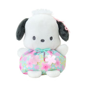 Enesco Sanrio Sakura All Stars Palm-Size Plush Collection Pochacco Kawaii Gifts 4550624668736