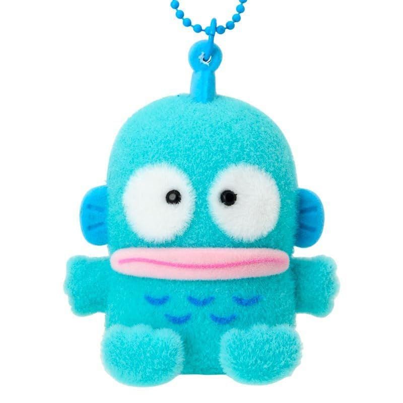 Enesco Sanrio All Stars 3" Flocked Mascot Keychains (10 to Choose From) Hangyodon Kawaii Gifts 4550624185240