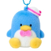 Enesco Sanrio All Stars 3" Flocked Mascot Keychains (10 to Choose From) Tuxedo Sam Kawaii Gifts 4550624185226