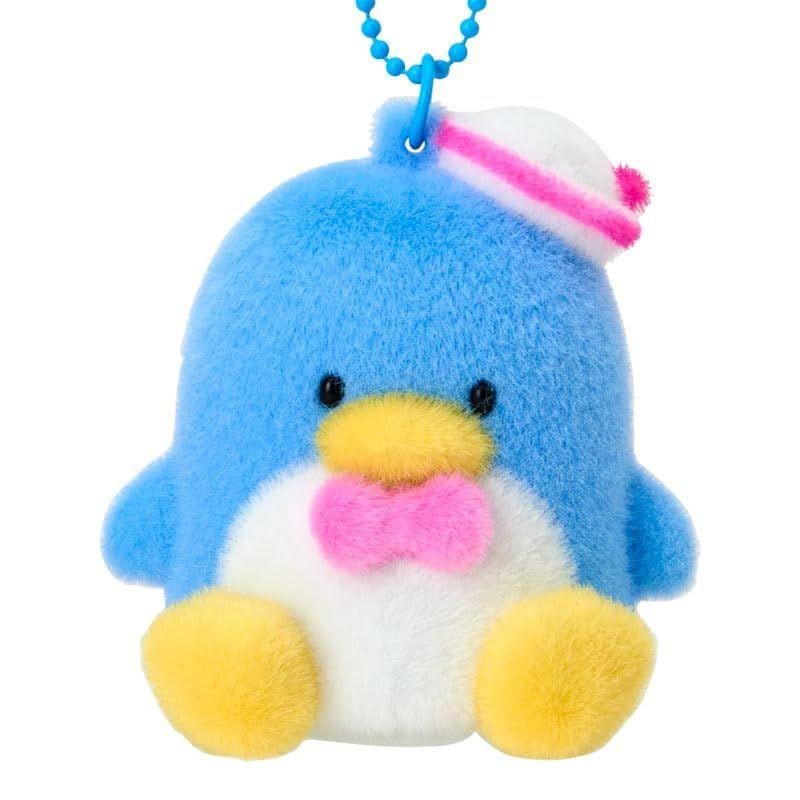 Enesco Sanrio All Stars 3" Flocked Mascot Keychains (10 to Choose From) Tuxedo Sam Kawaii Gifts 4550624185226