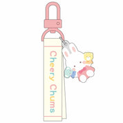 Enesco Sanrio All Stars Acrylic Mascot Keychains with Embroidered Name Tag Cheery Chums Kawaii Gifts 4550337311042