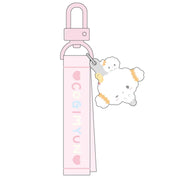 Enesco Sanrio All Stars Acrylic Mascot Keychains with Embroidered Name Tag Cogimyun Kawaii Gifts 4550337304754