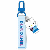 Enesco Sanrio All Stars Acrylic Mascot Keychains with Embroidered Name Tag Dear Daniel Kawaii Gifts 4550337307991