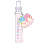 Enesco Sanrio All Stars Acrylic Mascot Keychains with Embroidered Name Tag Little Twin Stars Kawaii Gifts 4550337304136