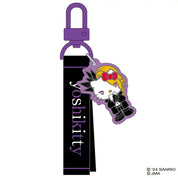 Enesco Sanrio All Stars Acrylic Mascot Keychains with Embroidered Name Tag Yoshikitty Kawaii Gifts 4550337311318