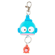 Enesco Sanrio All Stars Retractable Keychains with Dangly Charms Hangyodon Kawaii Gifts 4550337168974