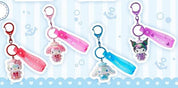 Enesco Sanrio Aurora Sparkly Sailor Mascot Keychains with Straps (4 to Choose From!) Kawaii Gifts