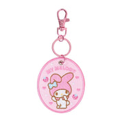 Enesco Sanrio Embroidered Emblem Keychains: Hello Kitty, Cinnamoroll, My Melody & Kuromi My Melody Kawaii Gifts 4550624485579