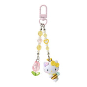 Enesco Sanrio Flower Loving Bee All Stars Keychains (6 to Choose From) Kawaii Gifts