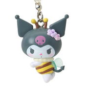 Enesco Sanrio Flower Loving Bee All Stars Keychains (6 to Choose From) Kuromi Kawaii Gifts 4550624793445