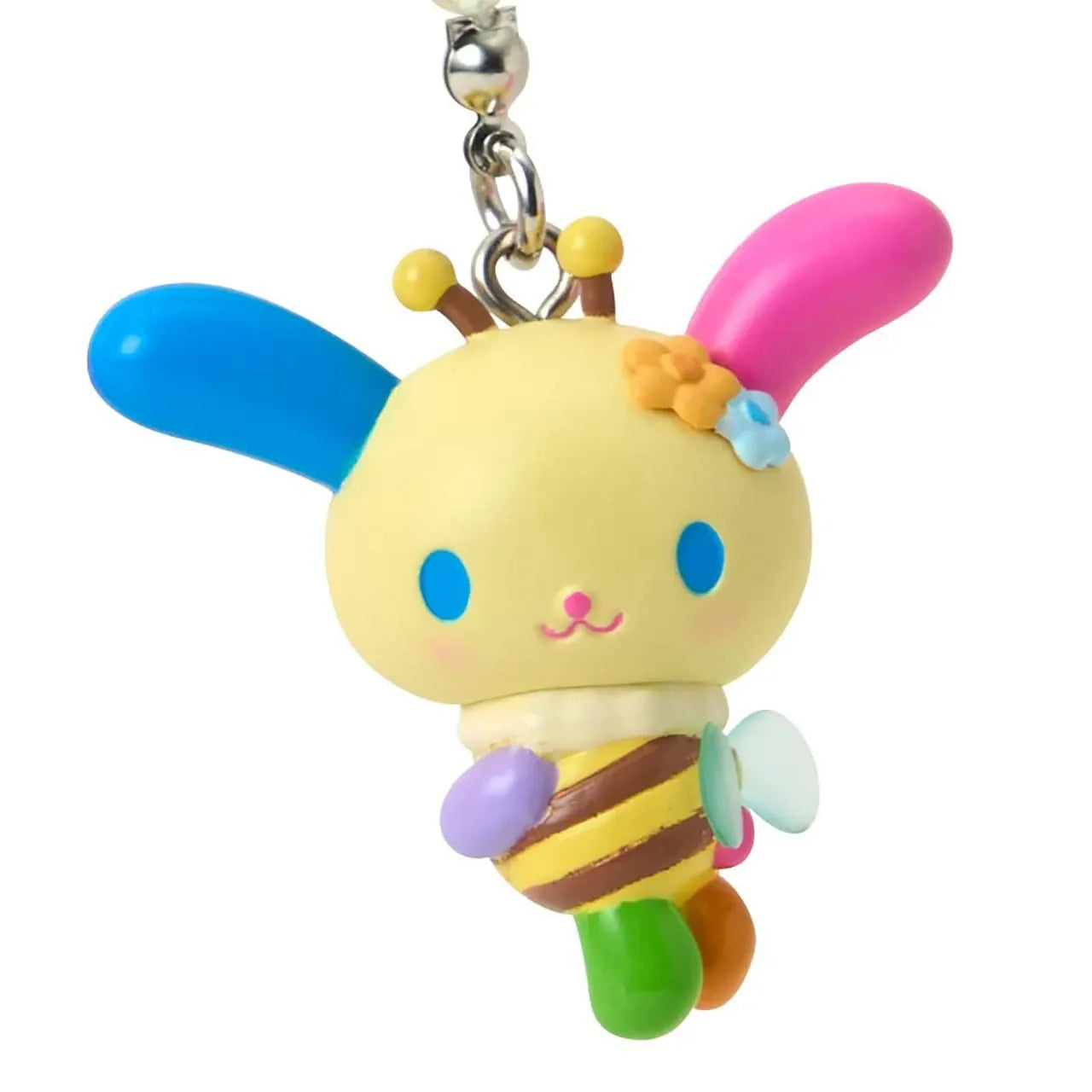 Enesco Sanrio Flower Loving Bee All Stars Keychains (6 to Choose From) Usahana Kawaii Gifts 4550624793520