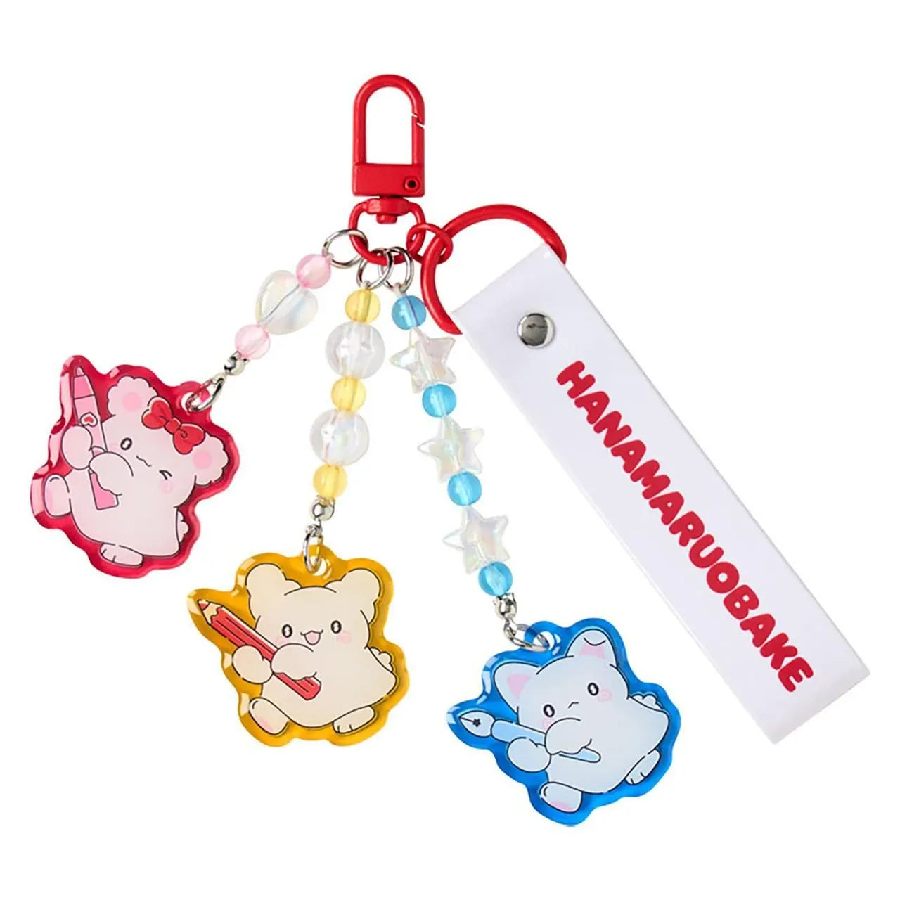 Enesco Sanrio Hanamaruobake Together with Friends 6" Acrylic Keychain Kawaii Gifts 4550624764698