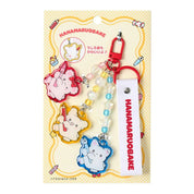 Enesco Sanrio Hanamaruobake Together with Friends 6" Acrylic Keychain Kawaii Gifts 4550624764698
