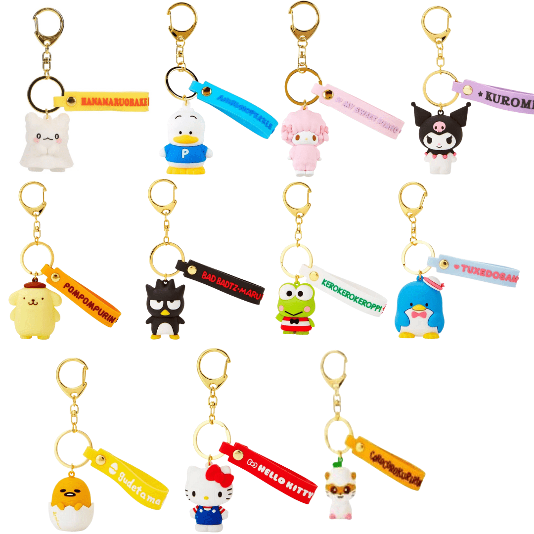 Enesco Sanrio Mascot 3D Keychains Kawaii Gifts