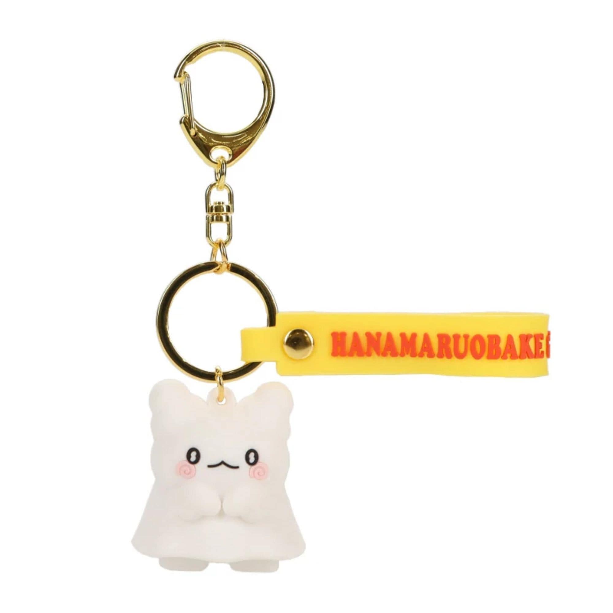 Enesco Sanrio Mascot 3D Keychains: Hanamaruobake,  Pompompurin, Kuromi, Pochacco, Batzu Maru, Keroppi, Tuxedo Sam, Gudetama, Hello Kitty, My Melody, Kuromi, Cinnamoroll, My Piano, Pekkle Hanamaruobake Kawaii Gifts 4550337080450