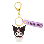 Enesco Sanrio Mascot 3D Keychains: Hanamaruobake,  Pompompurin, Kuromi, Pochacco, Batzu Maru, Keroppi, Tuxedo Sam, Gudetama, Hello Kitty, My Melody, Kuromi, Cinnamoroll, My Piano, Pekkle Kuromi Kawaii Gifts 4550337102909